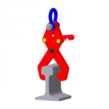 Захват для рельс клещевой с фиксатором 16НКж-1,0 Захват для рельс клещевой с фиксатором 16НКж-1,0