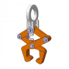 Захват для рельс с пружинным фиксатором 17НКж-1,0