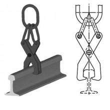 Захват для рельс на звеньях 18НКж-2,0