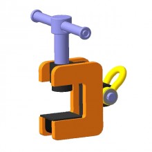 Захват-струбцина со скобой 1НК11