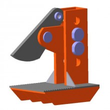 Захват для горизонтального подъёма пачек листового проката 1НК4