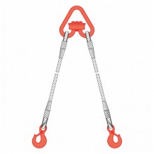 Строп канатный двухветвевой (2СК) заплетённый