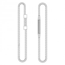 Универсальный строп канатный исполнение 2 (УСК2)